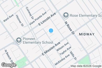 Map image of the property - 1436 Pearl Pl