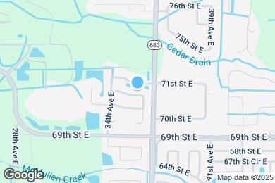 Map image of the property - 3432 70th Glen E