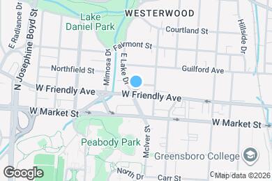 Map image of the property - 202 E Lake Dr