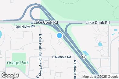 Map image of the property - 2254 N Baldwin Way