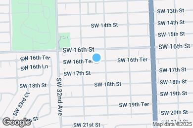 Map image of the property - 3040 SW 16th Ter
