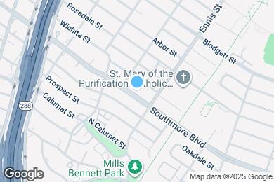 Map image of the property - 2817 Southmore Blvd