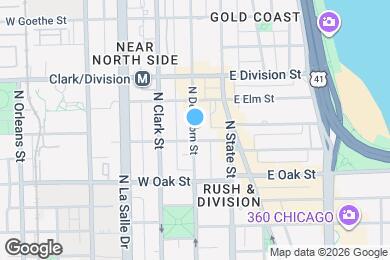 Map image of the property - 1113 N Dearborn St