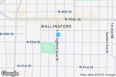 Map image of the property - 4308 Wallingford Ave N