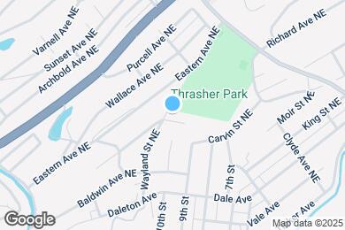 Map image of the property - 1802 Edmund Ave NE