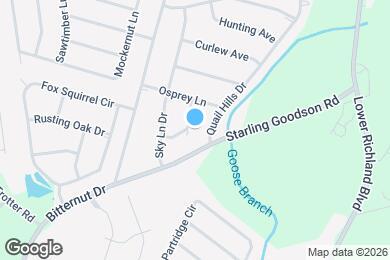 Map image of the property - 821 Setter Ln