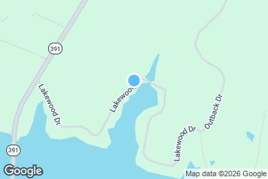 Map image of the property - 548 Lakewood Dr