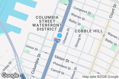 Map image of the property - Hicks Street