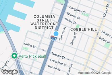 Map image of the property - Huge Floor-Through 1 Bedroom with Private Backyard