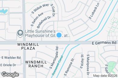 Map image of the property - 3443 E Santa Fe Ln