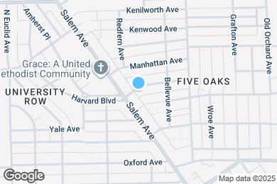 Map image of the property - 950 Harvard Blvd