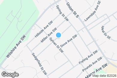 Map image of the property - 121 Marshdale Ave SW