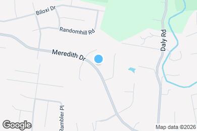 Map image of the property - 1352 Meredith Dr