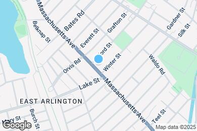 Map image of the property - 219 Massachusetts Ave