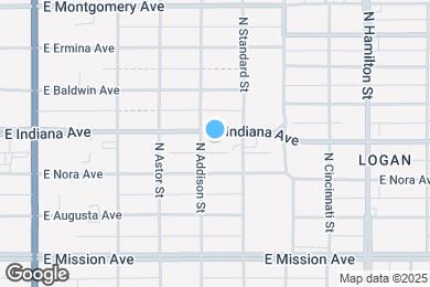 Map image of the property - 508 E Indiana Ave