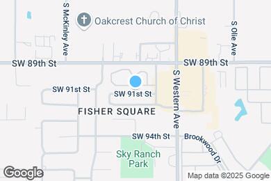 Map image of the property - 1001 SW 91st St
