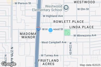 Map image of the property - 2409 W Hazelwood St