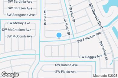 Map image of the property - 512 SW McComb Ave