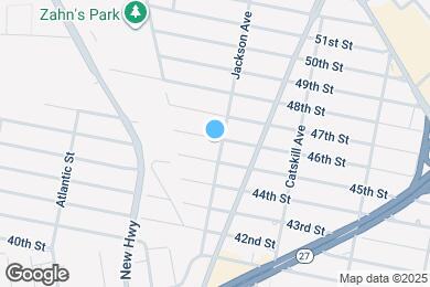 Map image of the property - 772 Jackson Ave