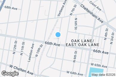 Map image of the property - 6638 N 8th St