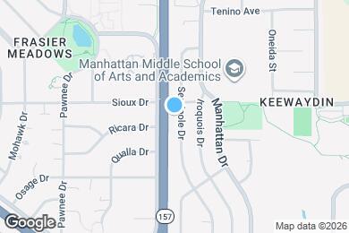 Map image of the property - 275 Seminole Dr