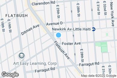 Map image of the property - 458 E 25th St