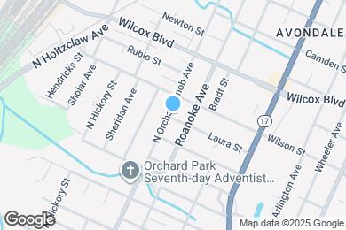 Map image of the property - 1200 N Orchard Knob Ave