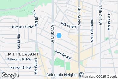 Map image of the property - 1514 Newton St NW