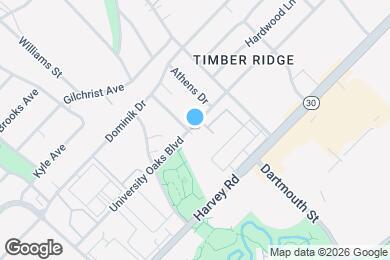 Map image of the property - 904 University Oaks Blvd