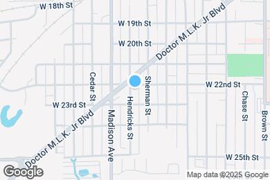 Map image of the property - 2208 Hendricks St