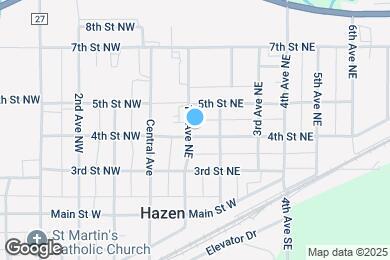 Map image of the property - 104 4th St NE