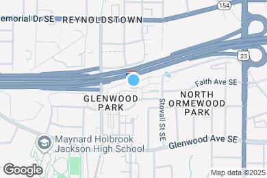 Map image of the property - 947 N Ormewood Park Dr SE