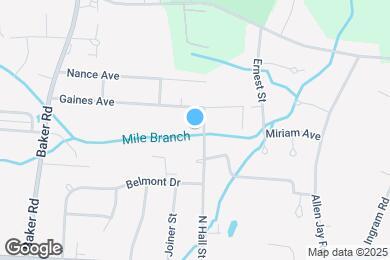 Map image of the property - 309 N Hall St