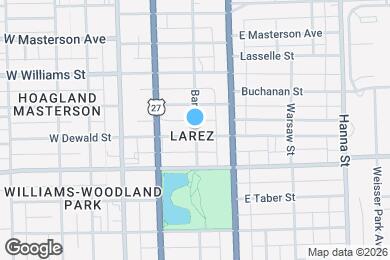 Map image of the property - 2190 Barr St