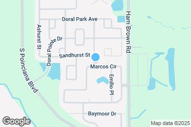 Map image of the property - 4774 Marcos Cir