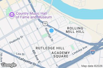 Map image of the property - 20 Rutledge St