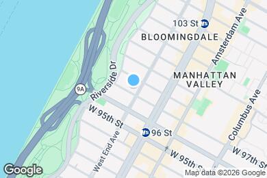 Map image of the property - 771 West End Ave