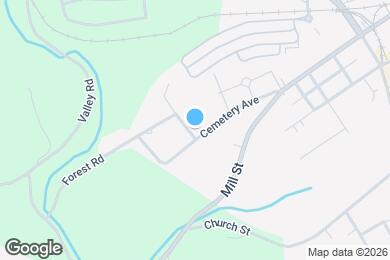 Map image of the property - 85 Cemetery Ave