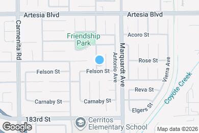 Map image of the property - 17734 Gerritt Ave