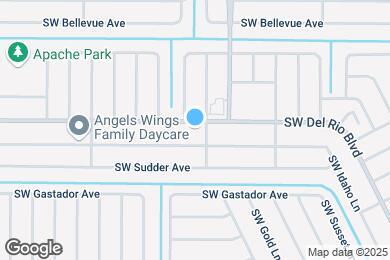 Map image of the property - 1306 SW Del Rio Blvd