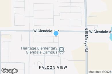 Map image of the property - 6971 N 125th Dr