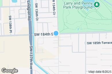 Map image of the property - 13623 SW 184th Ter