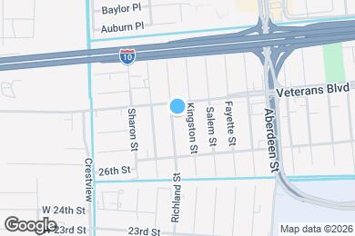Map image of the property - 2750 Richland St