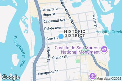 Map image of the property - 30 W Castillo Dr