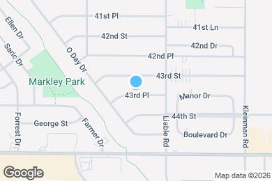 Map image of the property - 3511 43rd Pl