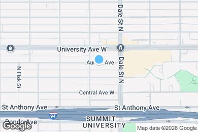 Map image of the property - 664 Aurora Ave