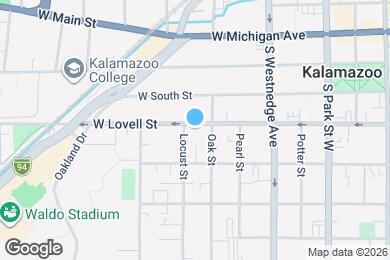 Map image of the property - 715 W Lovell St