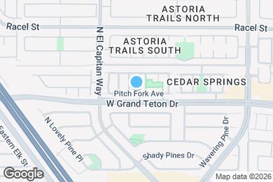 Map image of the property - 8013 Indian Blanket St