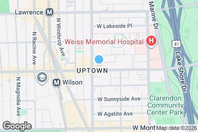 Map image of the property - 4607 N Sheridan Rd