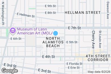 Map image of the property - 580 Nebraska Ave